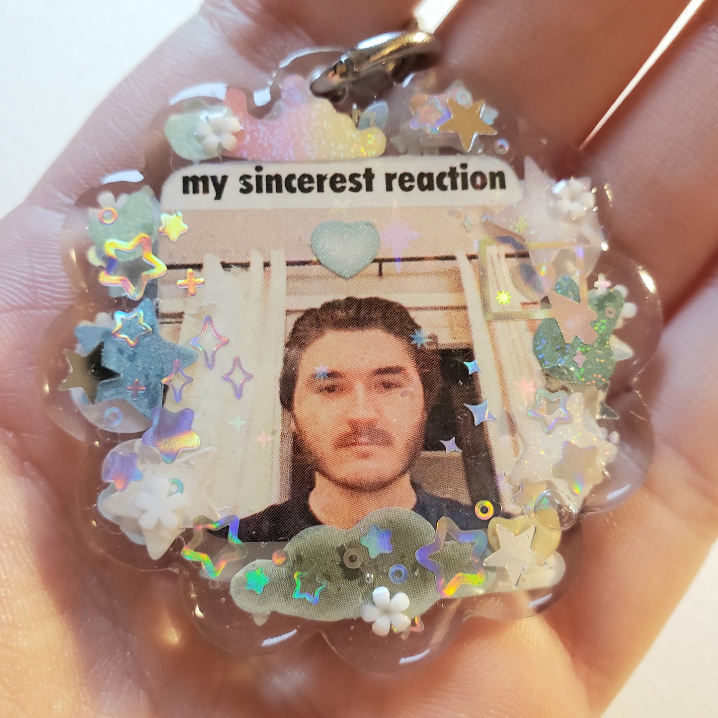 Jschlatt "My Sincerest Reaction" Keychain