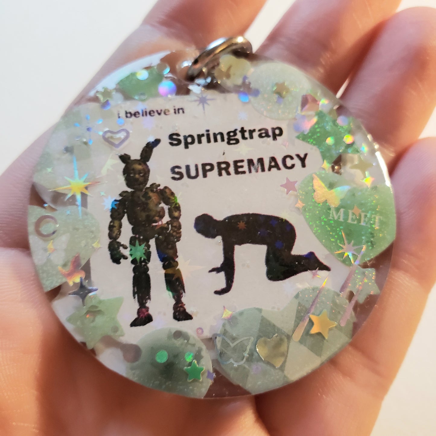 Springtrap Supremacy Keychain