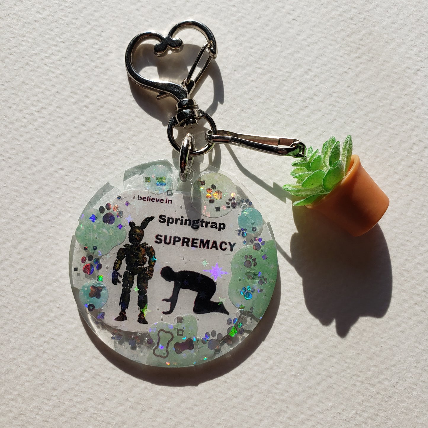 Springtrap Supremacy Keychain