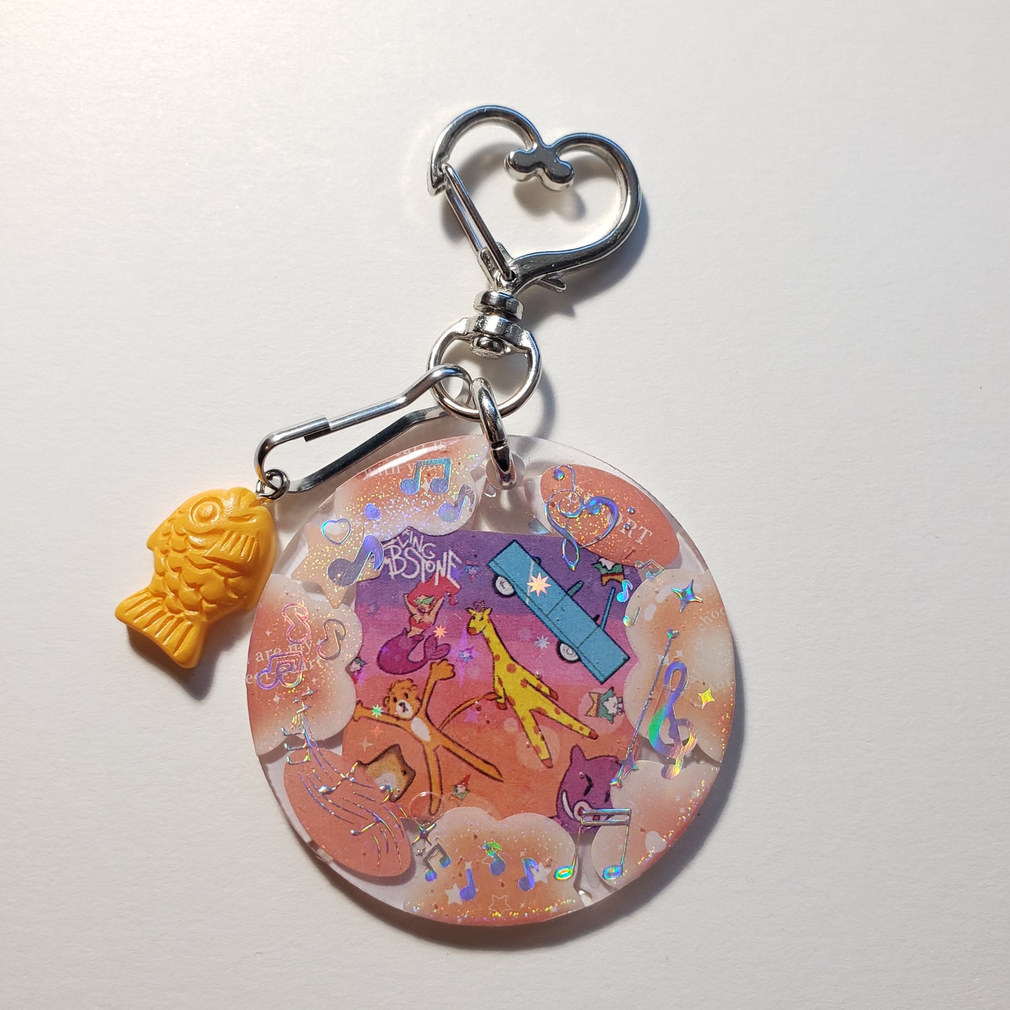 The Living Tombstone Keychain