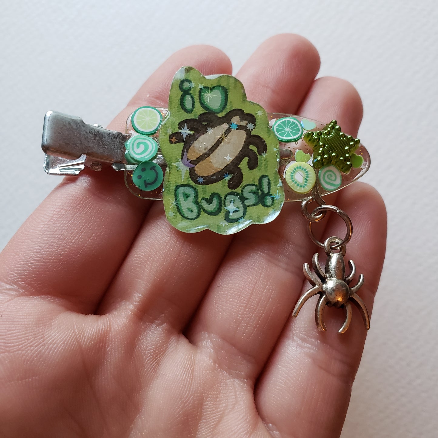 I Love Bugs Hairclip