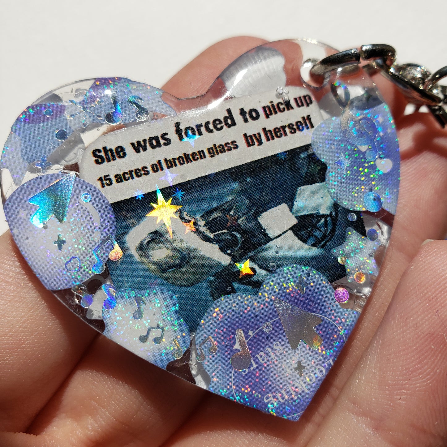 Portal 2 Glados Meme Keychain