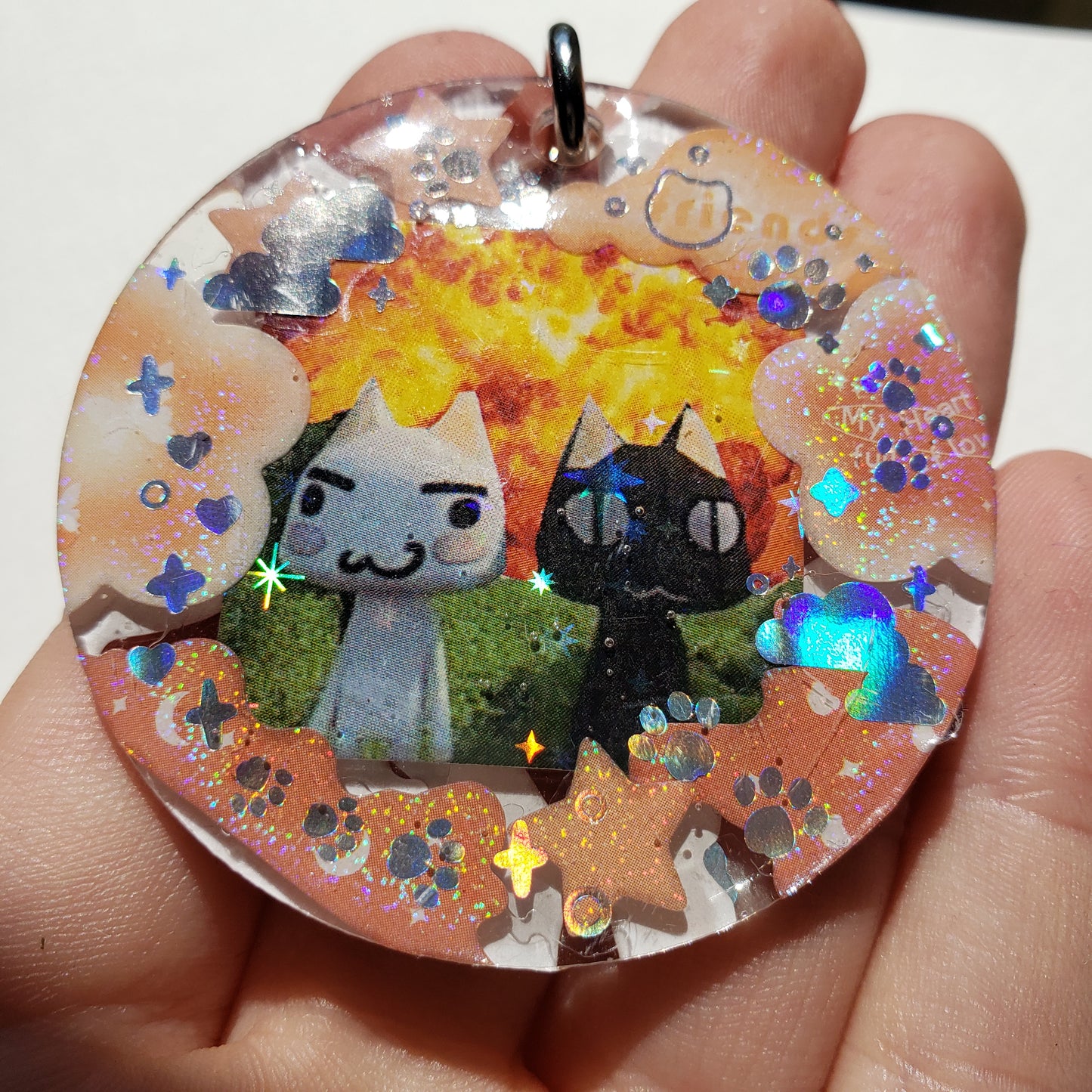 Toro Inoue Cat Keychain