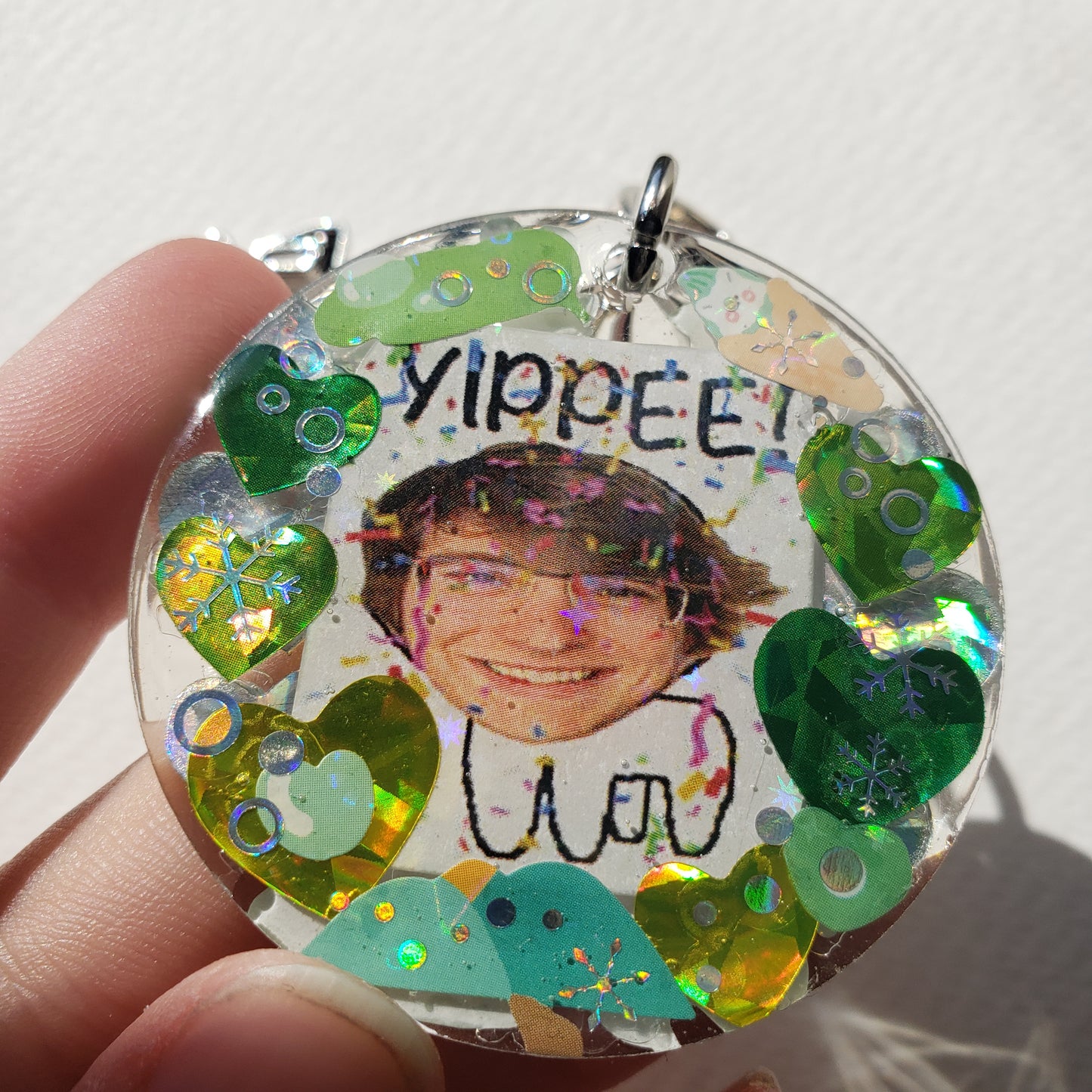 Slimecicle Yippee Keychain