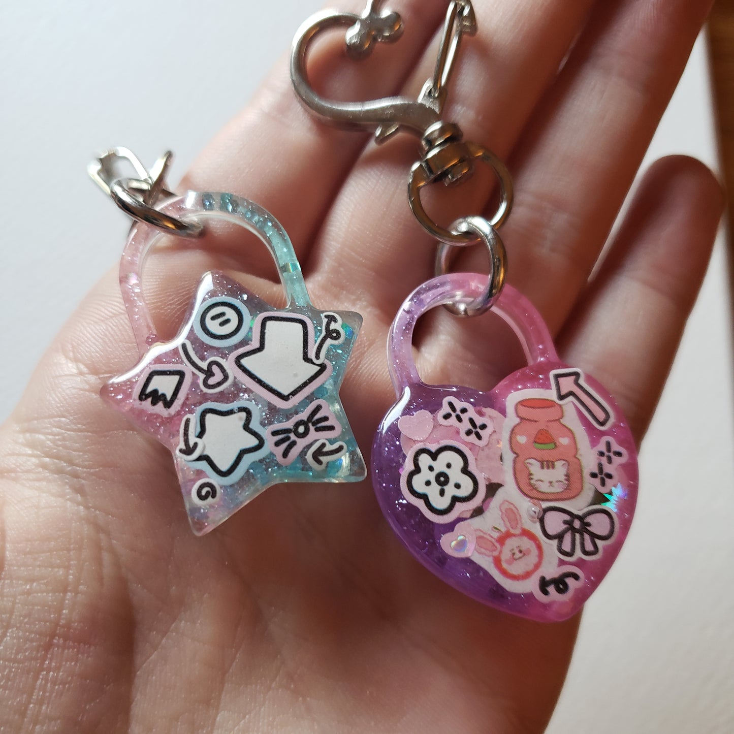Small Trinket Keychains (Not a set)