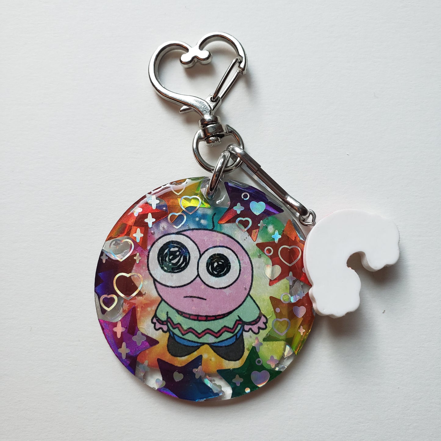 Rainbow Pim Handmade Keychain