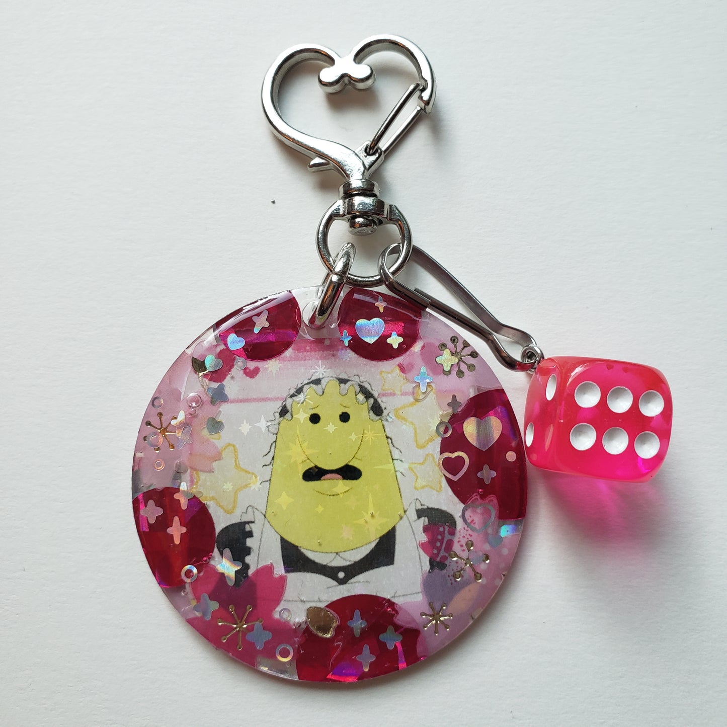 Maid Outfit Charlie Handmade Keychain