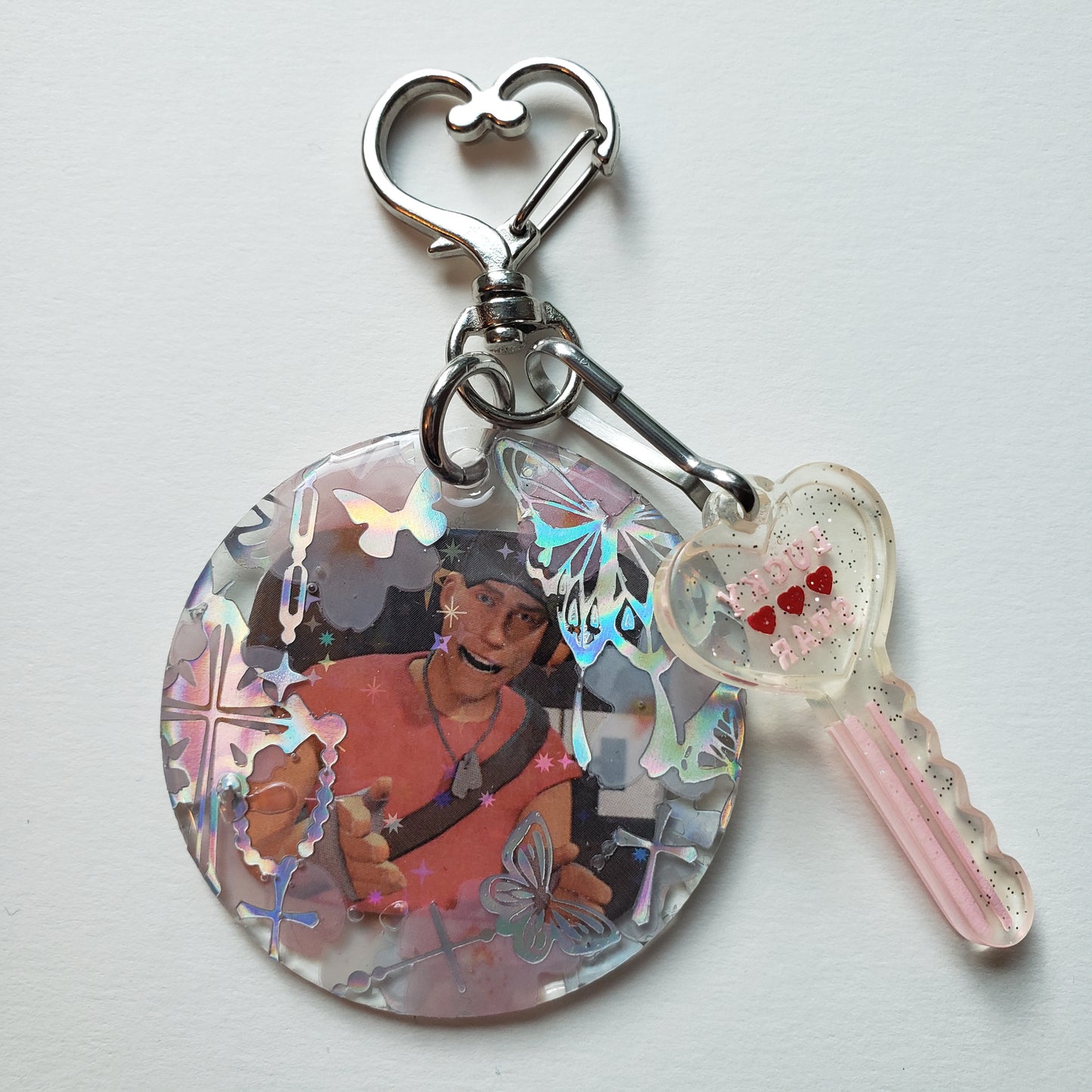 TF2 Scout Handmade Keychain