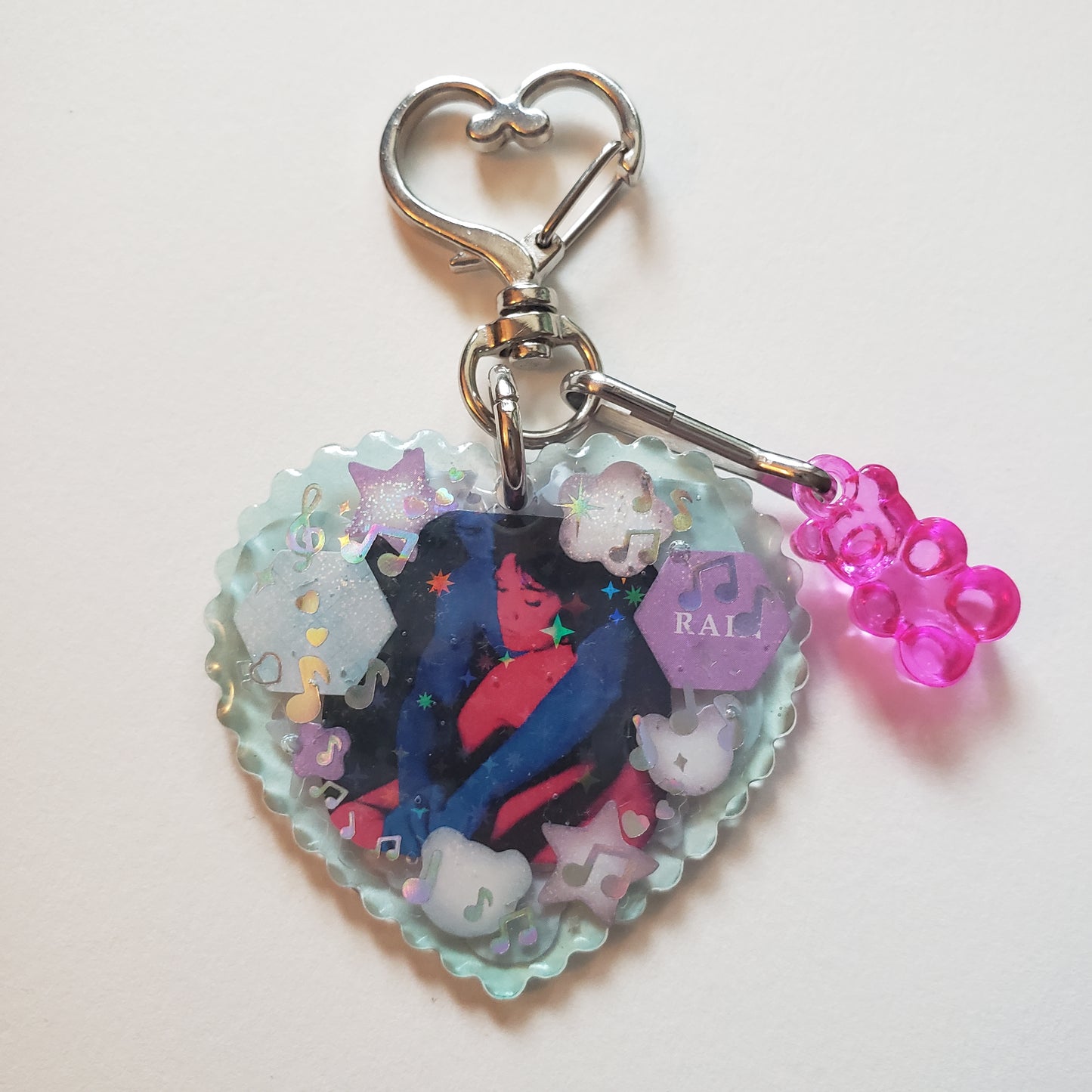 TV Girl Handmade Keychain