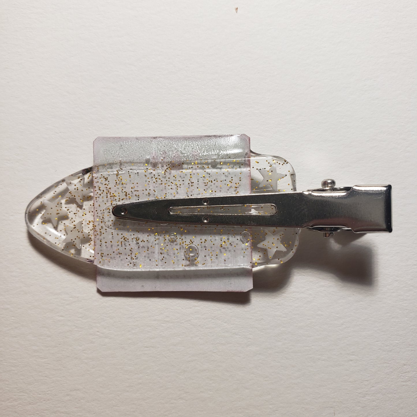 "I Am Definitely Up To Something" Handmade Hairclip