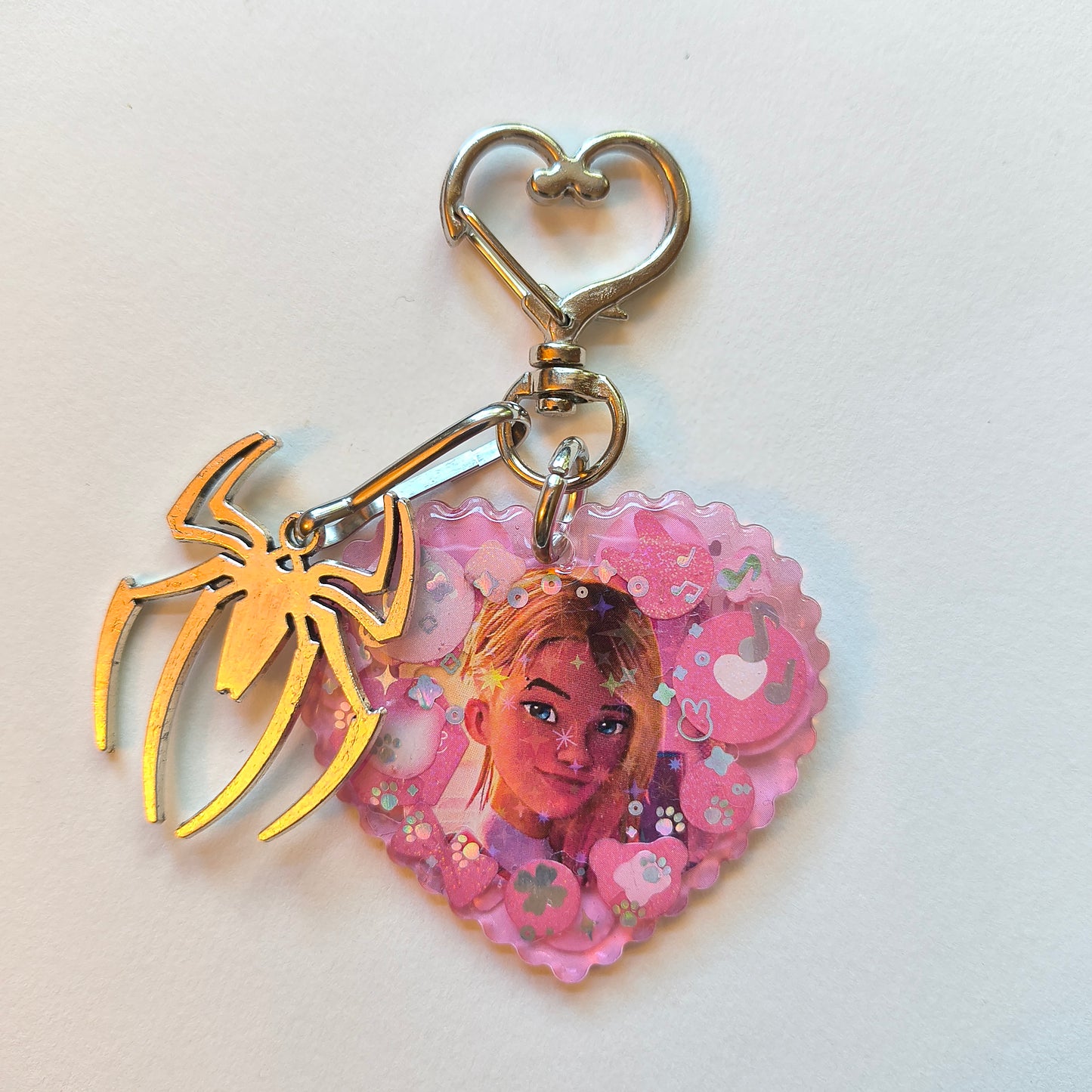 Spidergwen Handmade Keychain