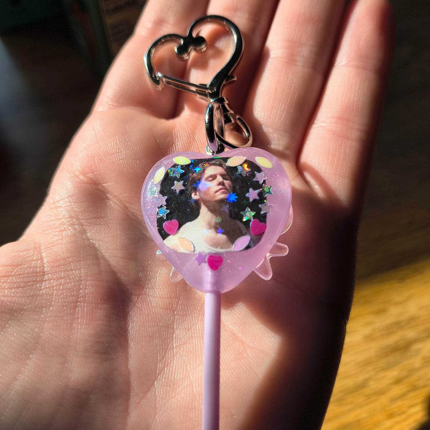 Handmade Jerma Lollipop Keychain