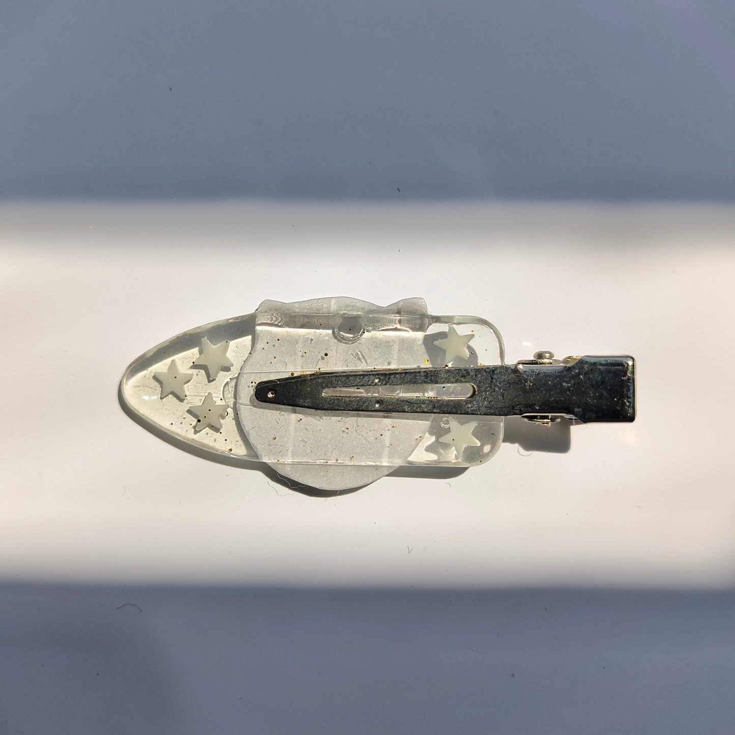 Lolbit Handmade Hairclip (Clear)