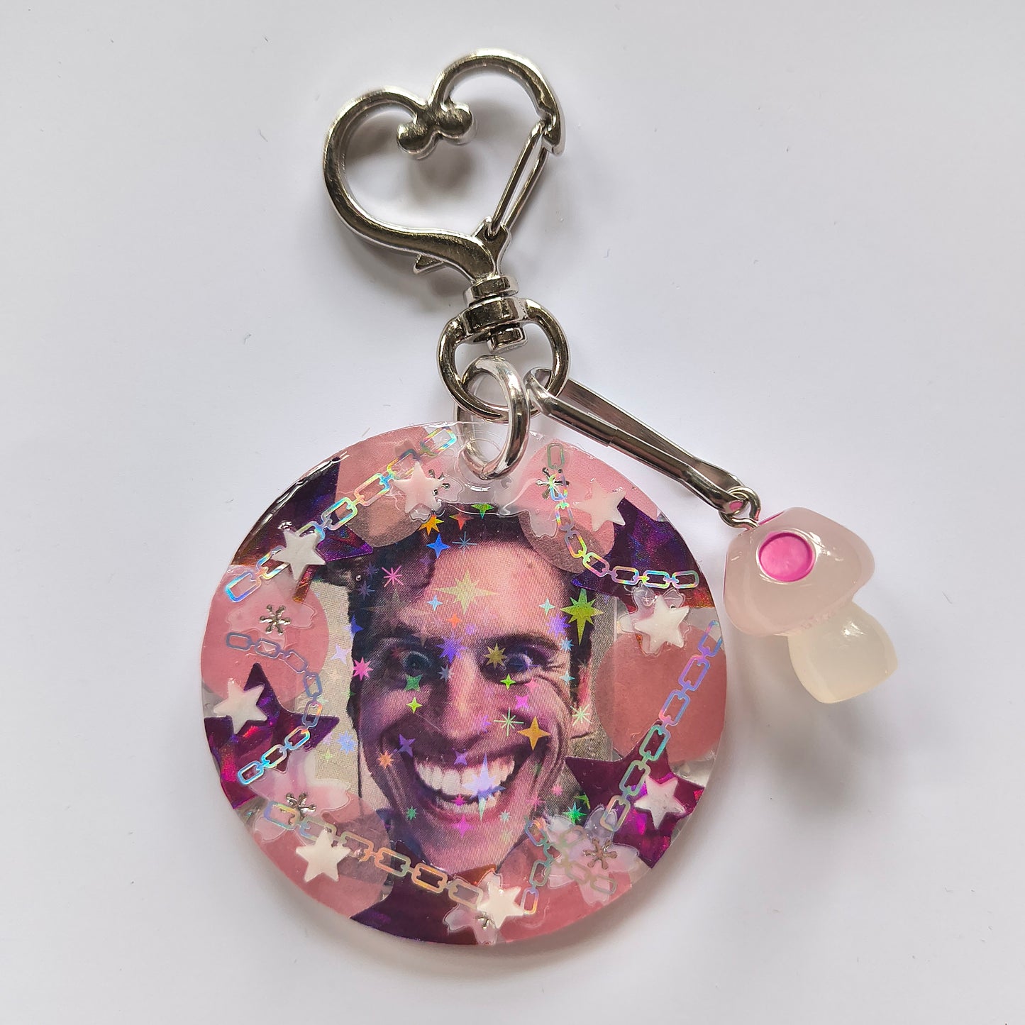 Jerma Sus Face Handmade Keychain