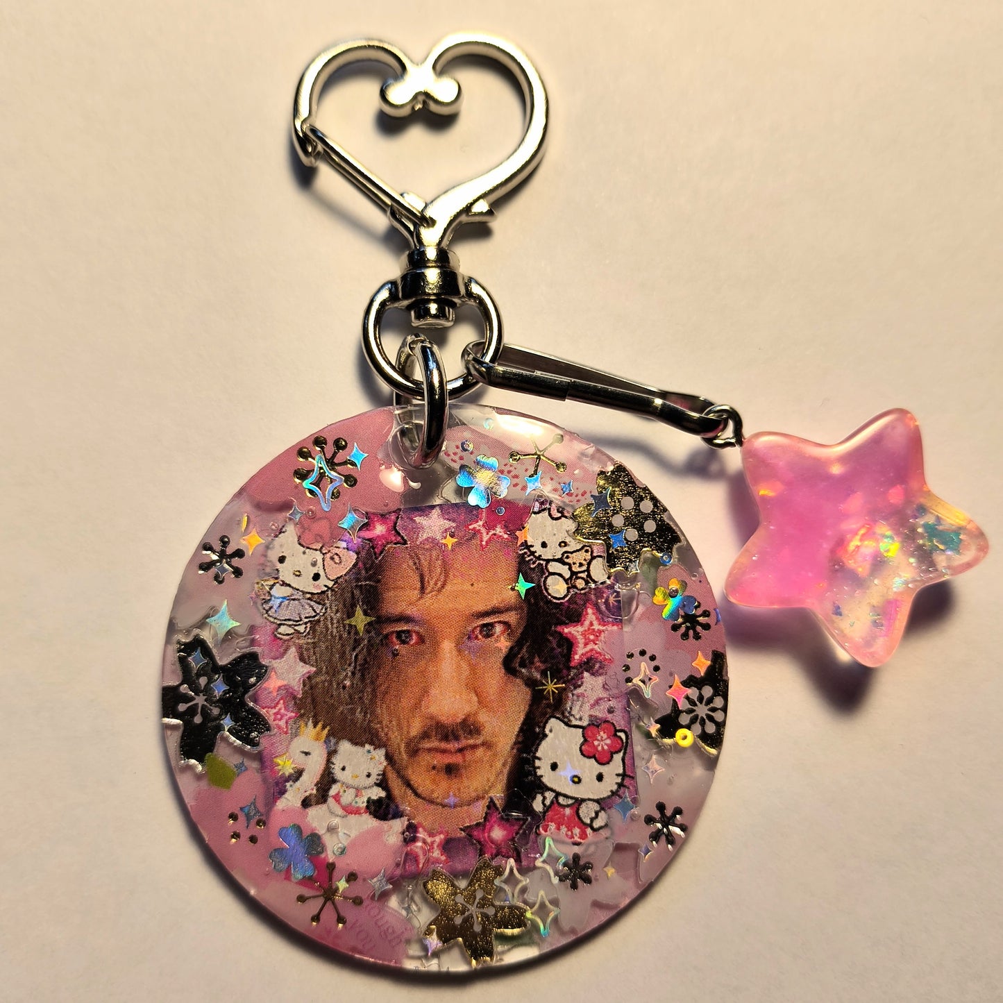 Scary Markiplier Handmade Keychain