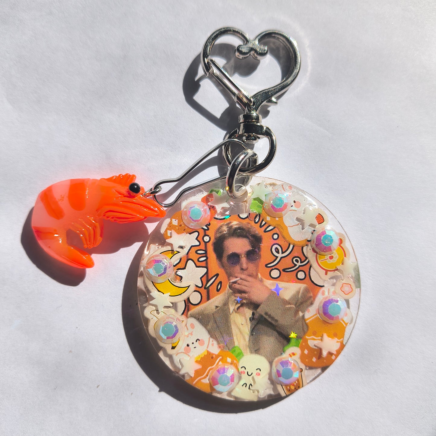 Jerma Shrimp Handmade Keychain