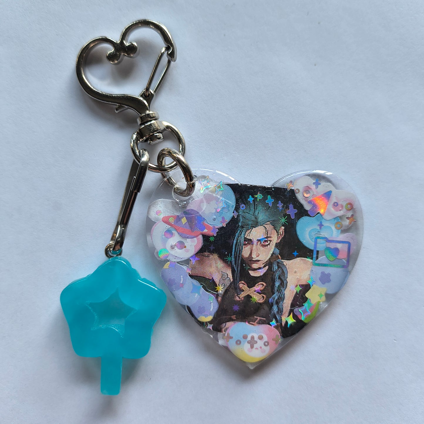 Jinx Arcane Handmade Keychain