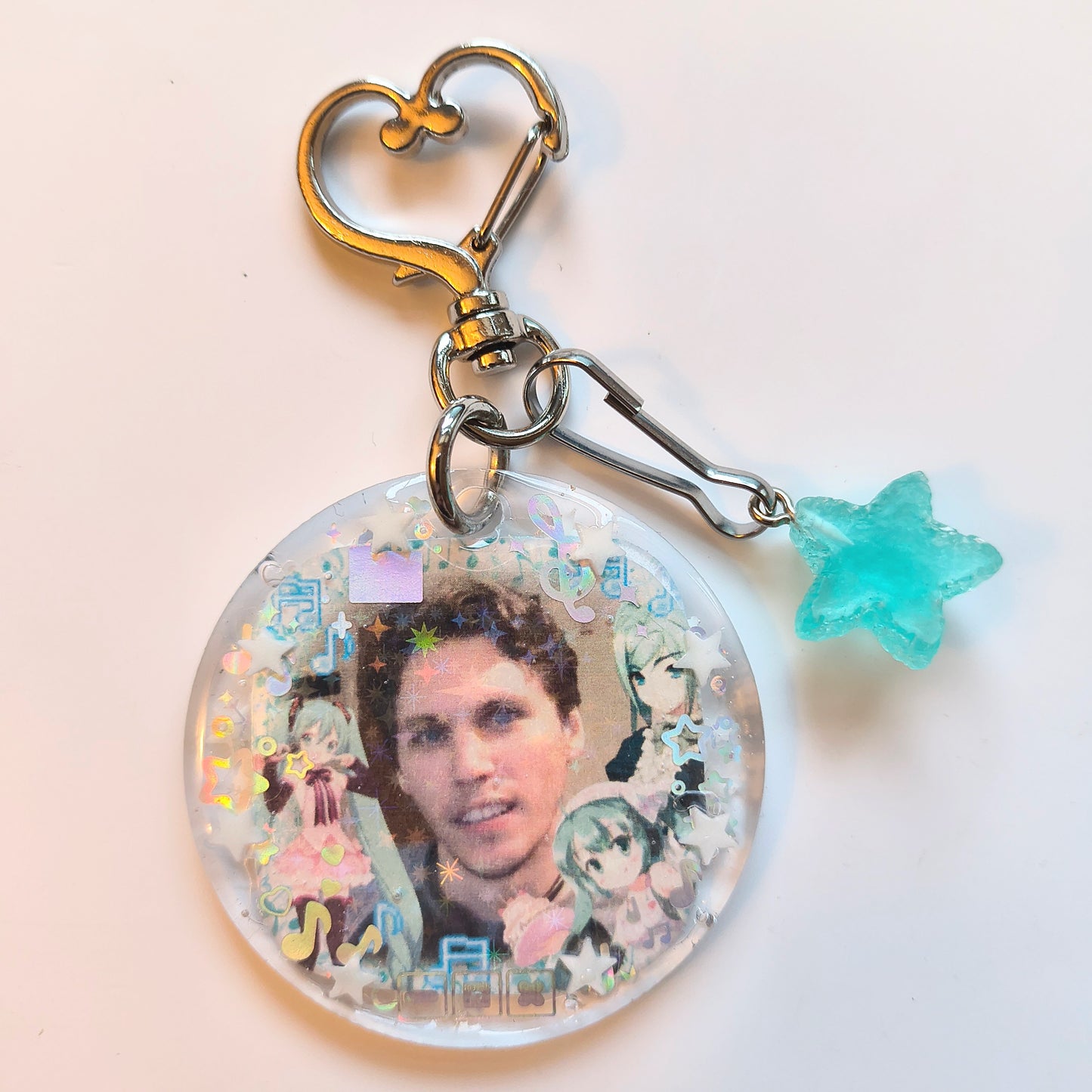 Jerma Handmade Keychain (Blue)