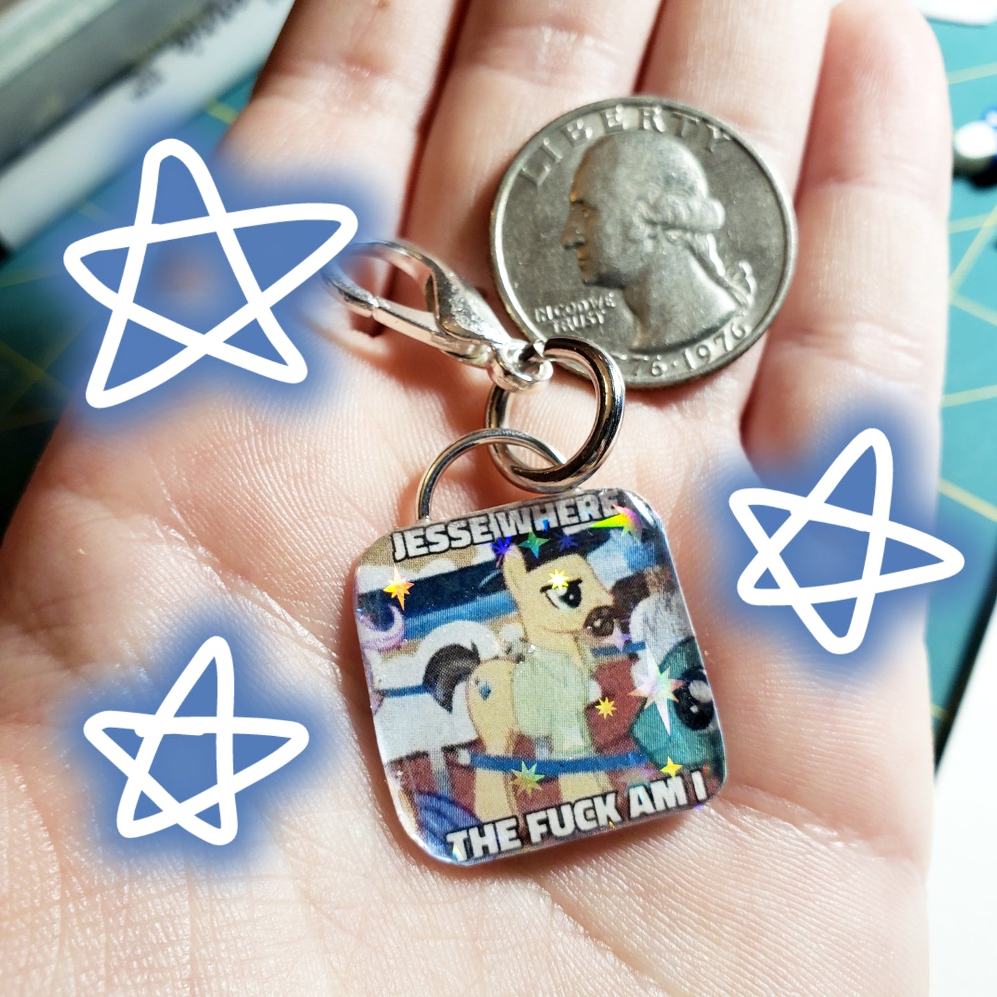Mlp x Breaking Bad Mini Charm