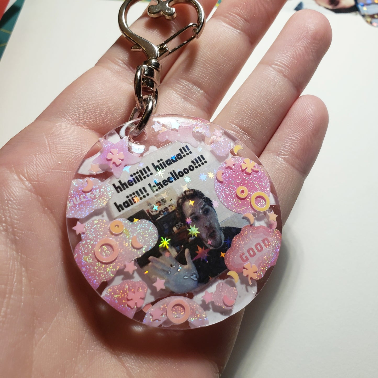 Jerma :3 hiiii keychain