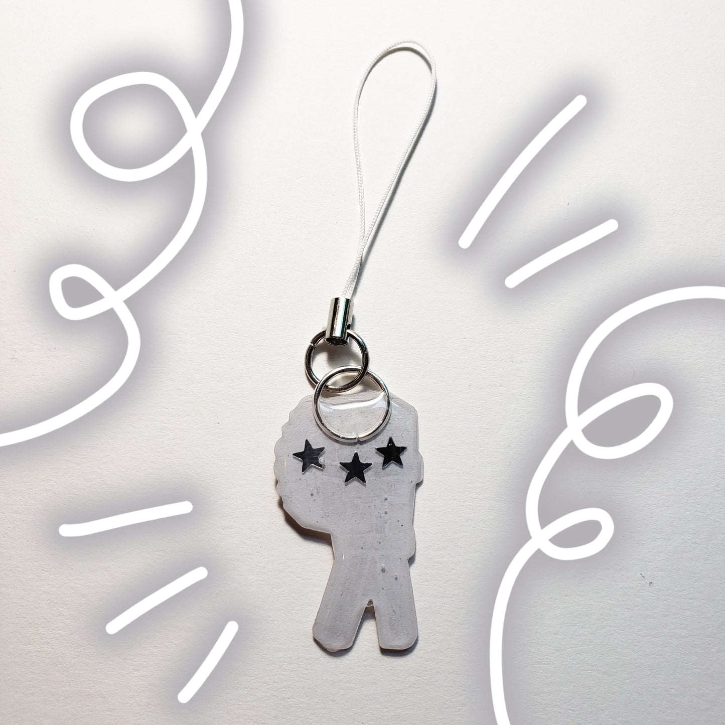 Skeleton Phone Charm (B grade)