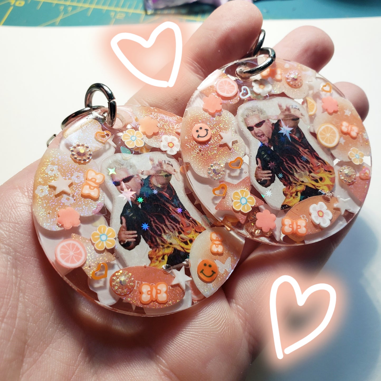 Guy Fieri Keychain