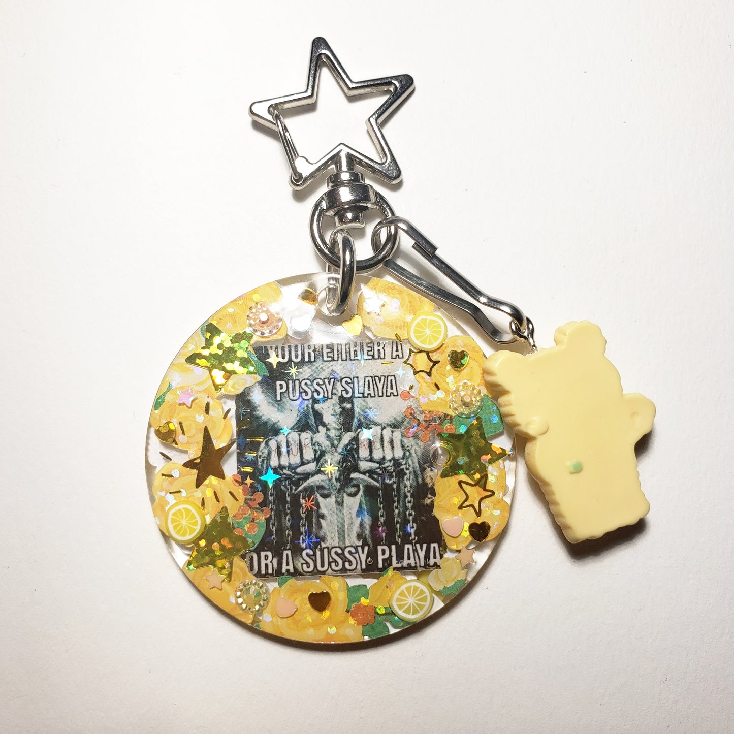 Sussy Player Keychain