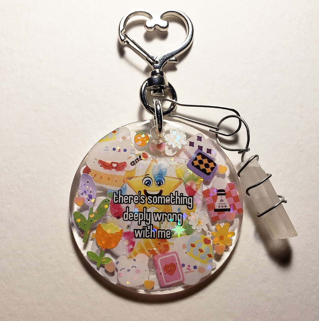 "There is something wrong with me" Keychain