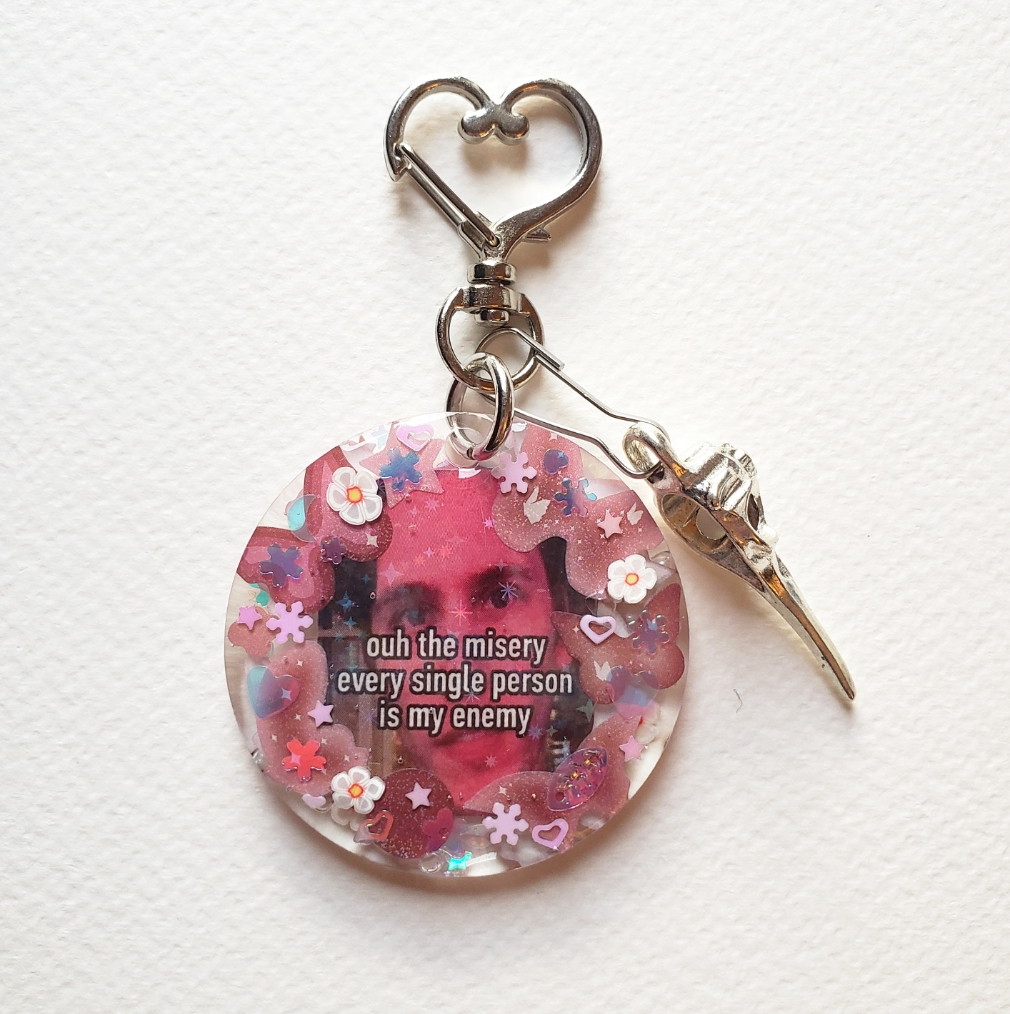 "Ogh the misery" Jerma Keychain