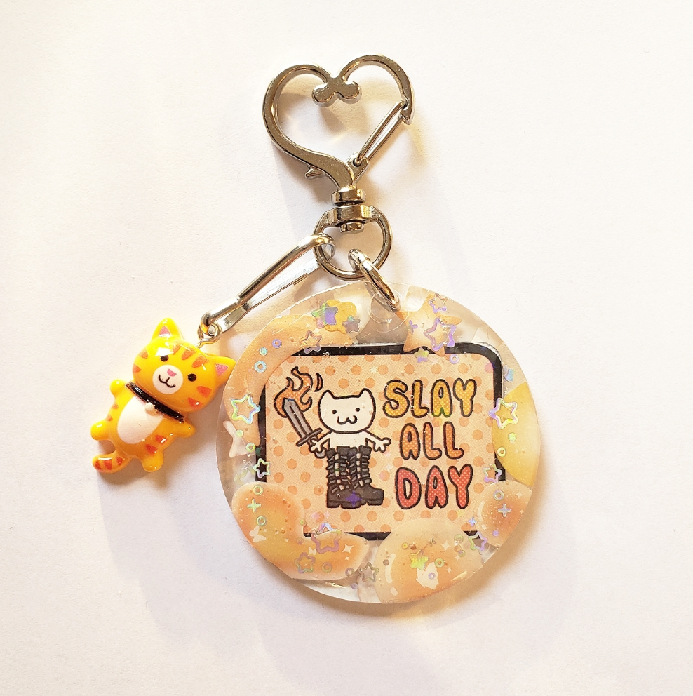 Slay All Day Keychain