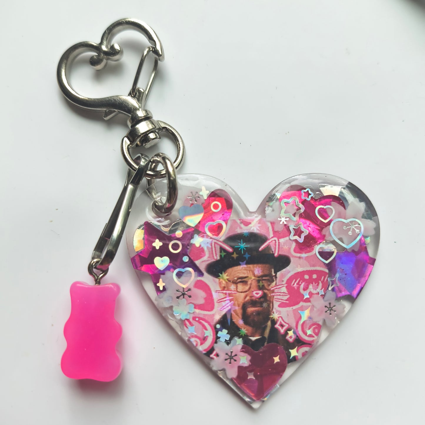 Breaking Bad Handmade Keychain (Walt & Jesse)