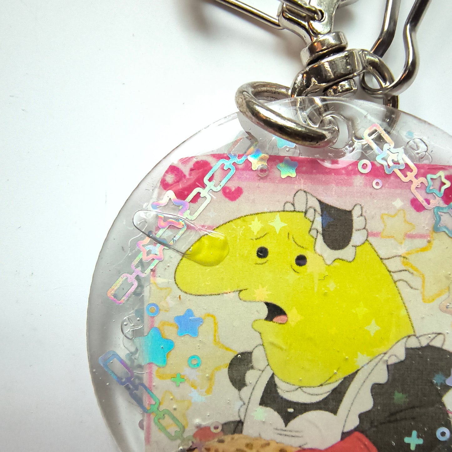 Charlie Smiling Friends Handmade Keychain (B-Grade)