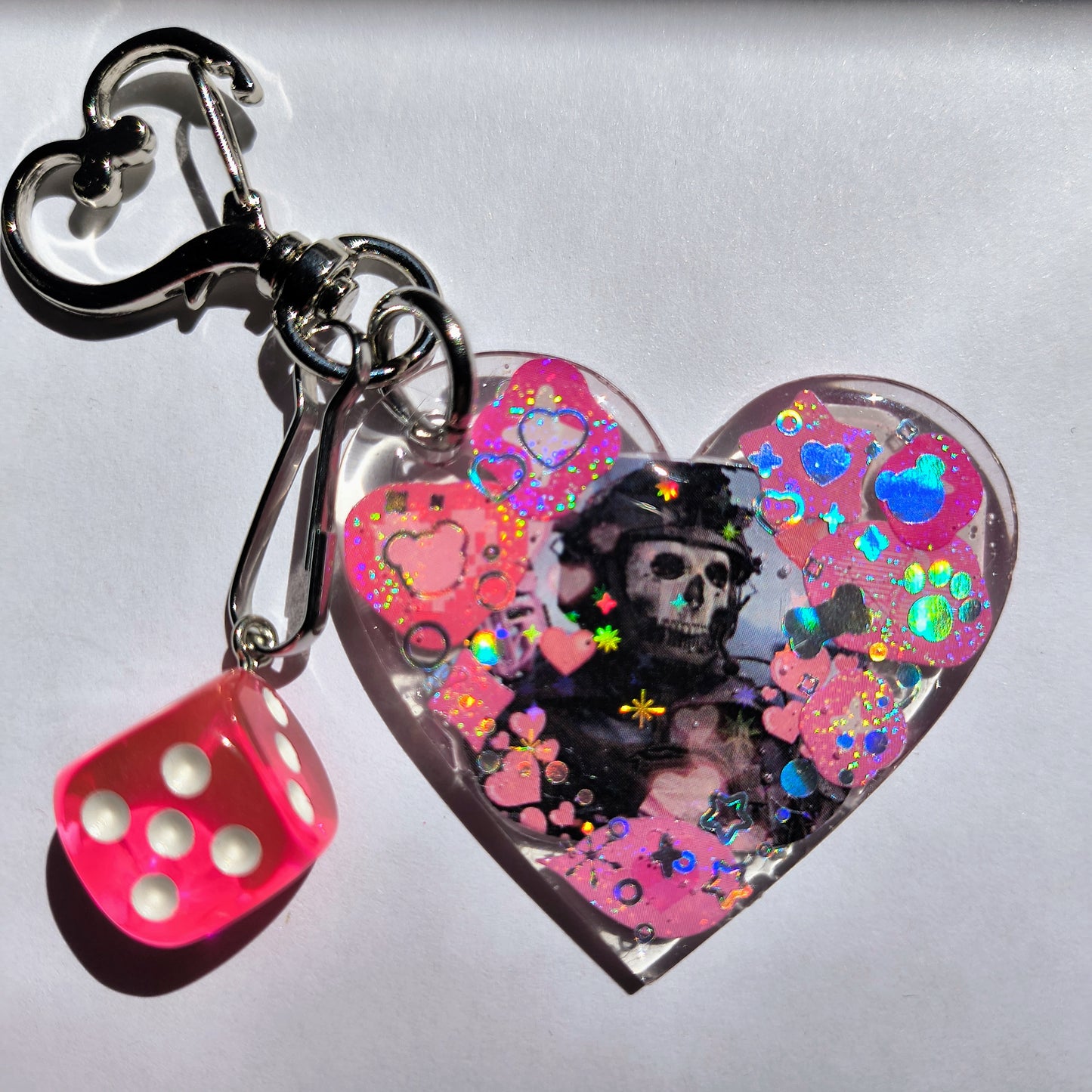 Ghost Handmade Keychain