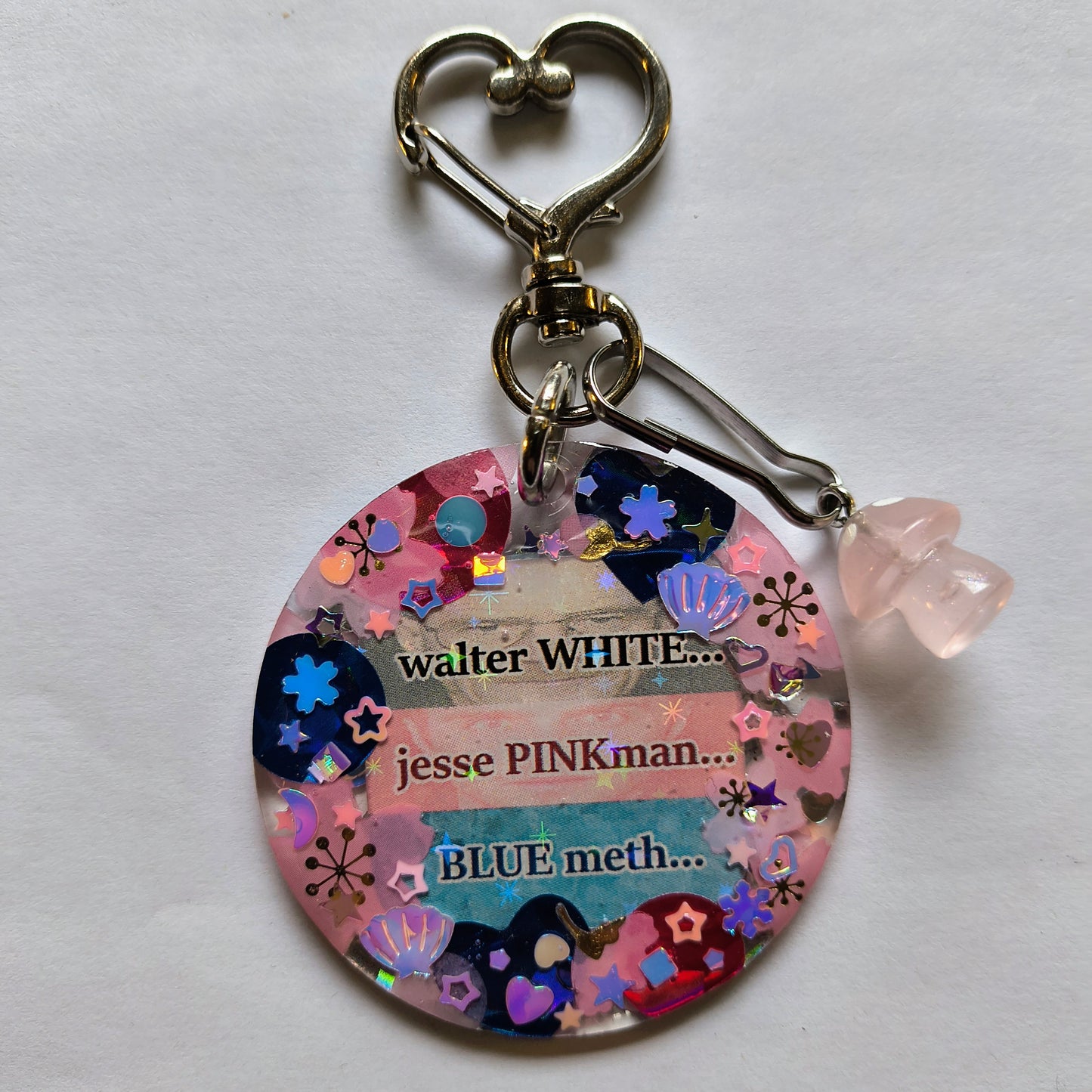Breaking Bad Trans Handmade Keychain