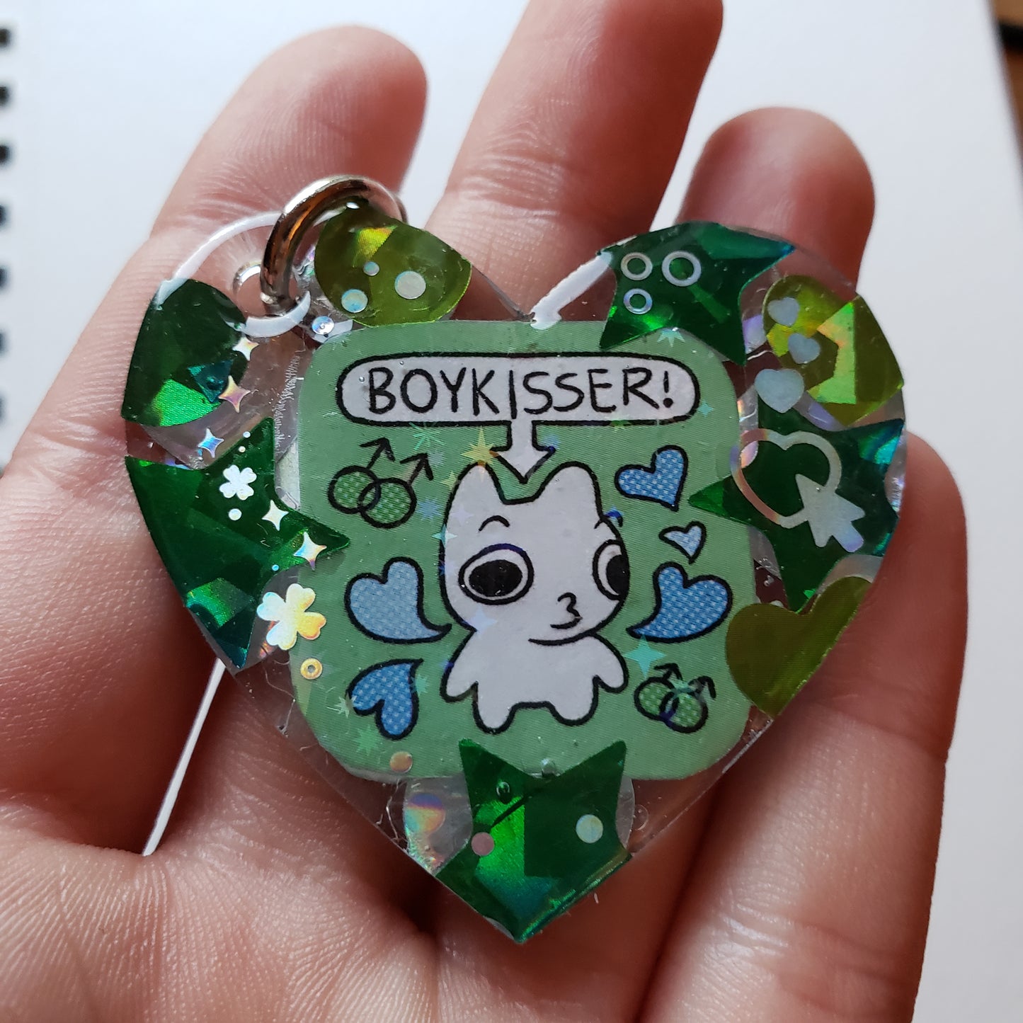 Boykisser Keychain