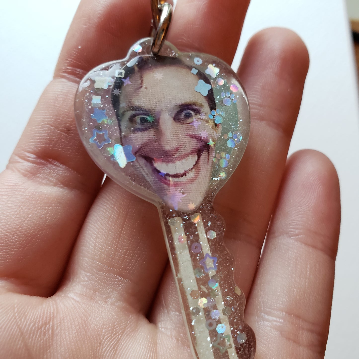 Jerma Sus Face Keychain