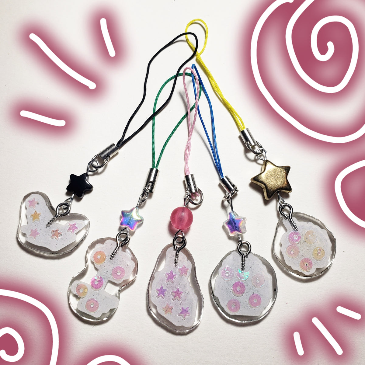 Minecraft Phone Charms