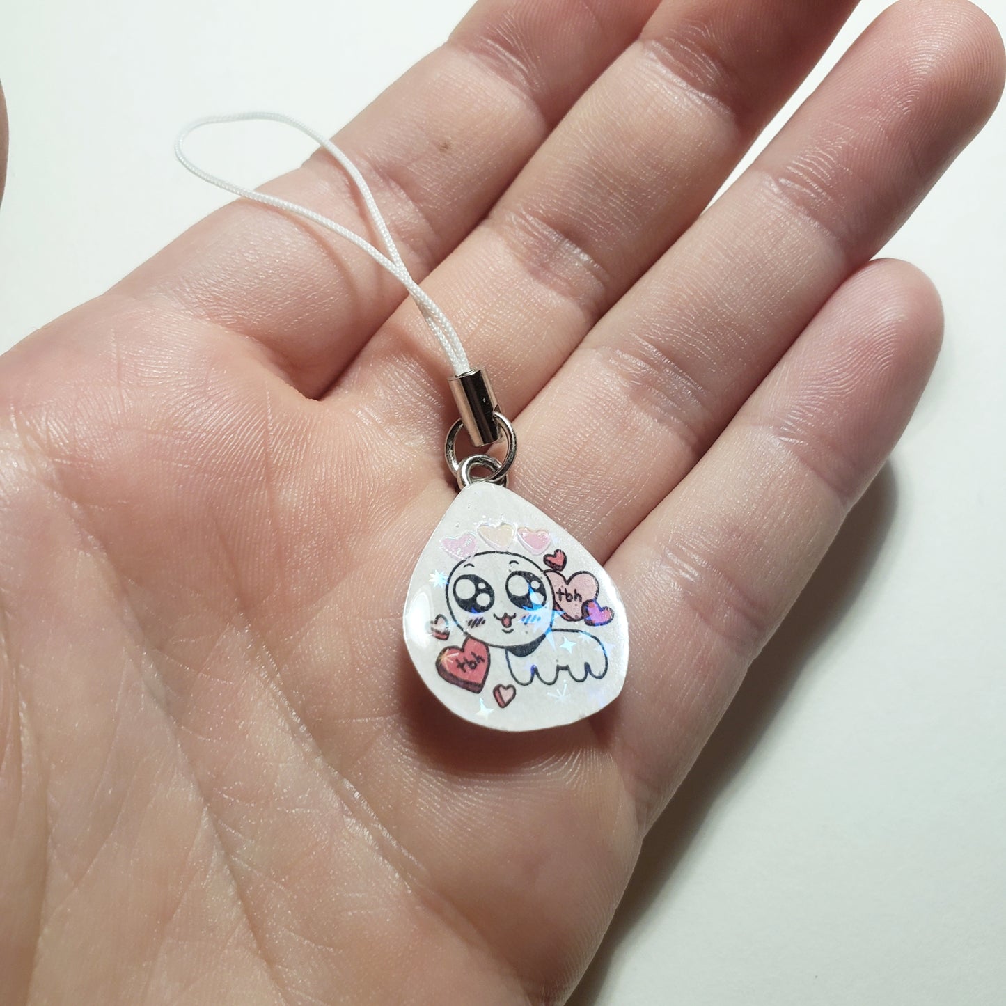Tbh The Autism Creature Heart Phone Charm