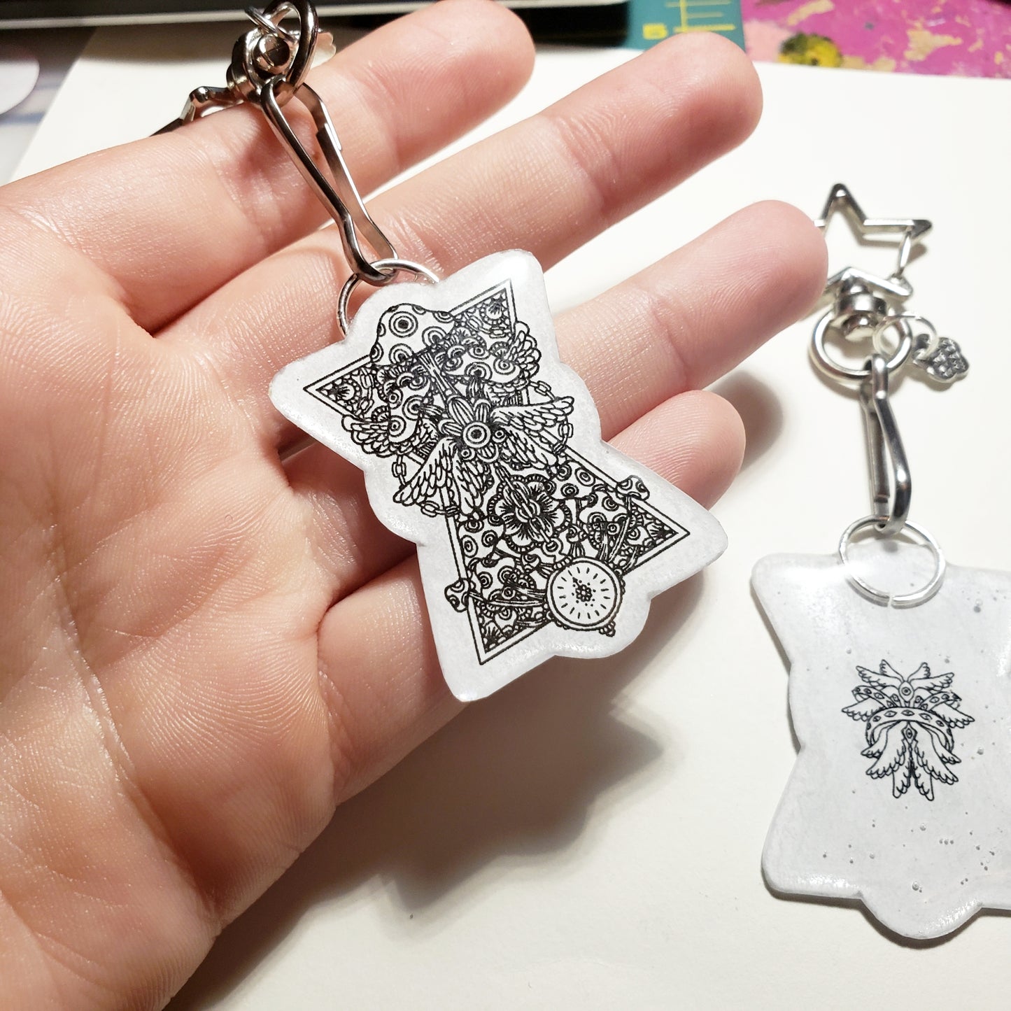 Hourglass Keychain