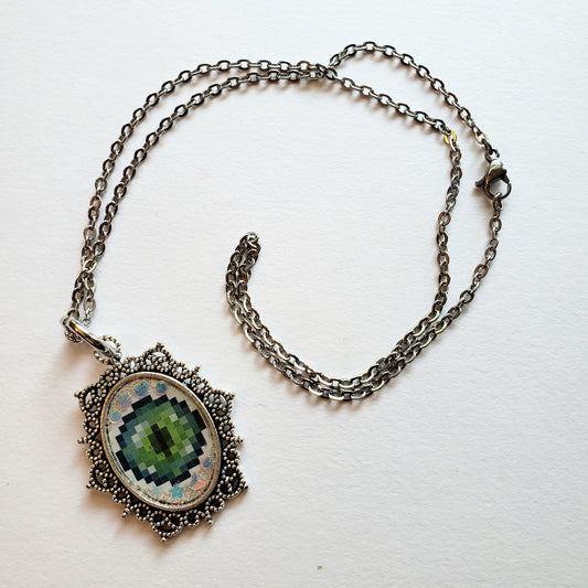 Eye of Ender Pendant Necklace