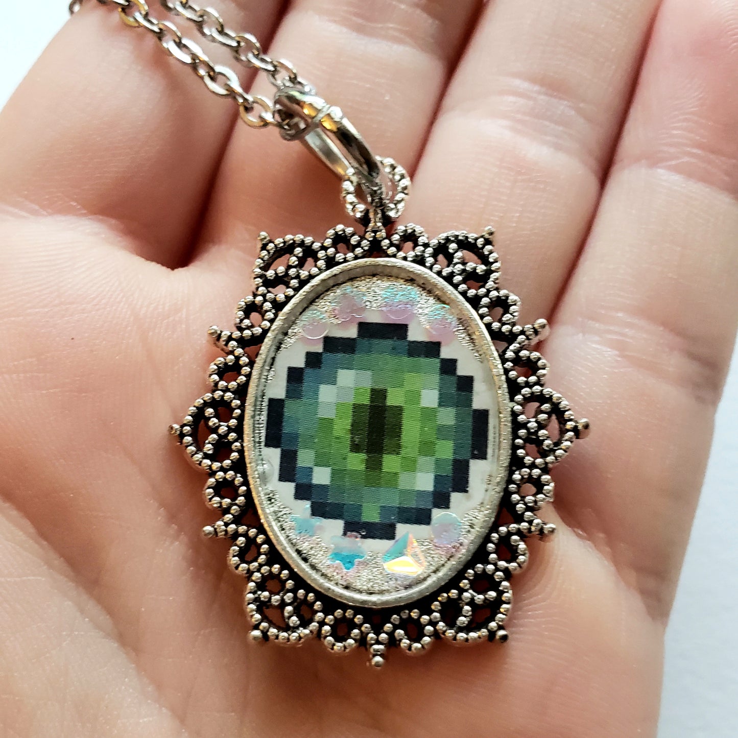 Eye of Ender Pendant Necklace