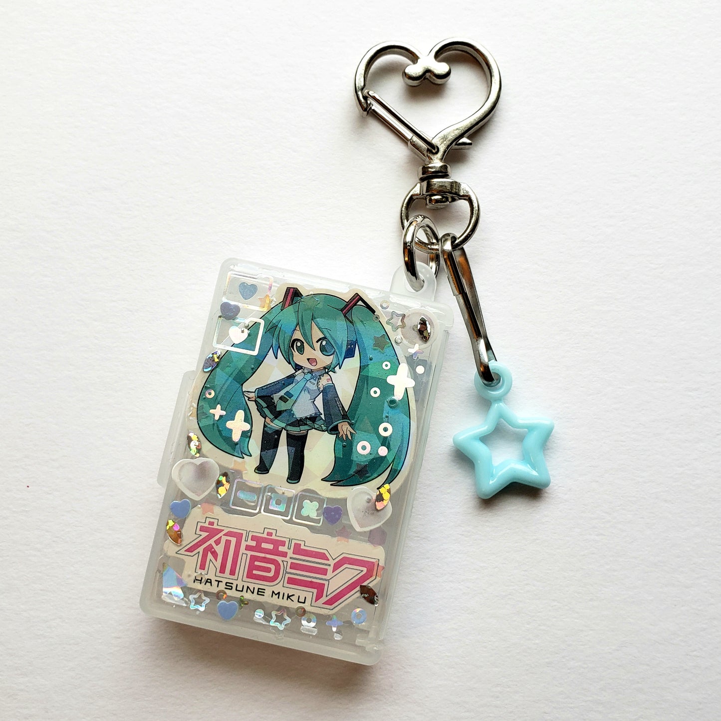 Hatsune Miku Handmade Switch Case Keychain