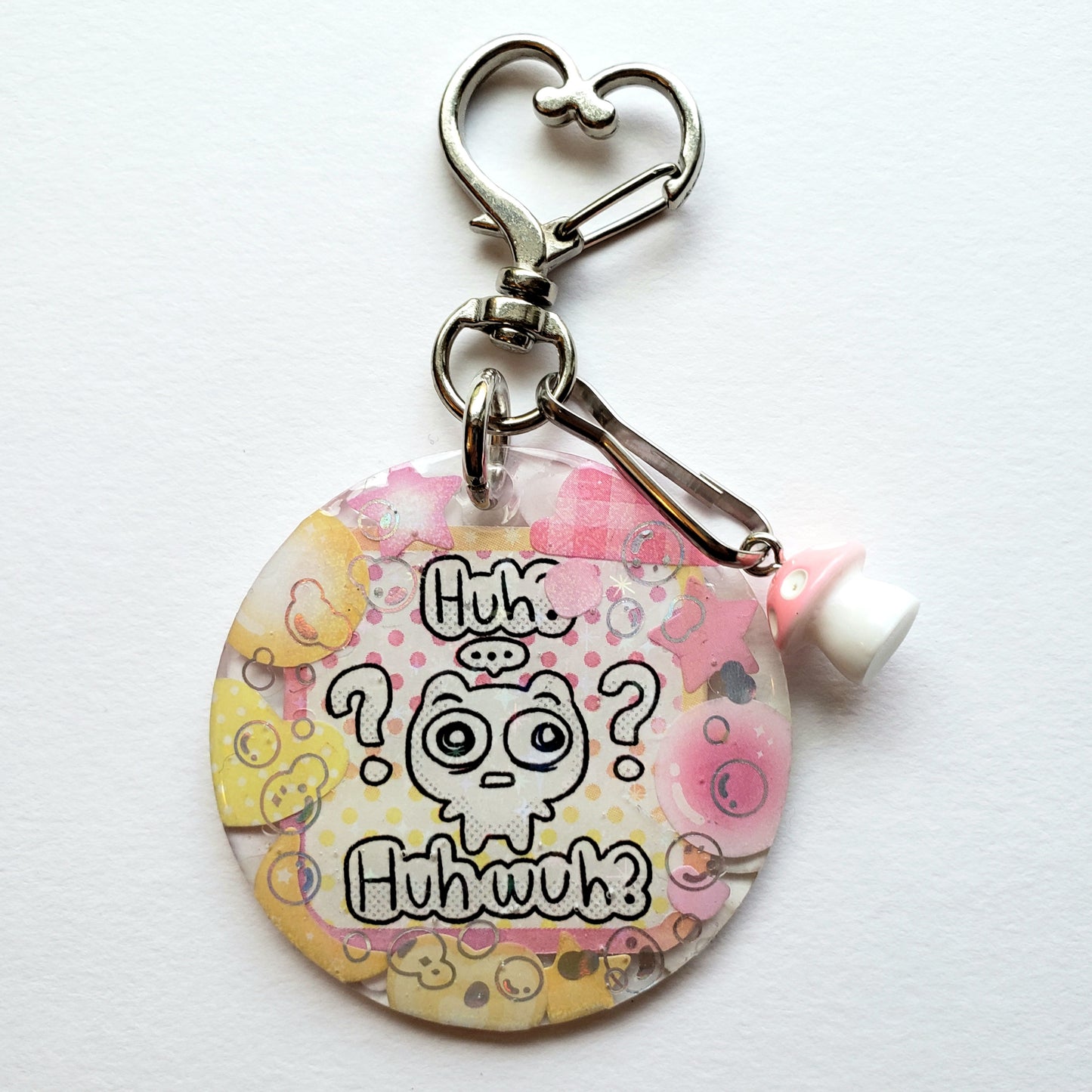 Huh wuh? Handmade Keychain (B-Grade)