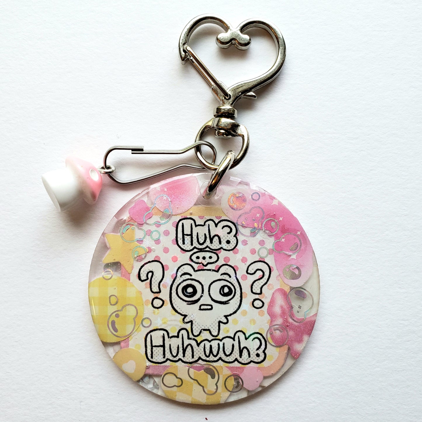 Huh wuh? Handmade Keychain (B-Grade)