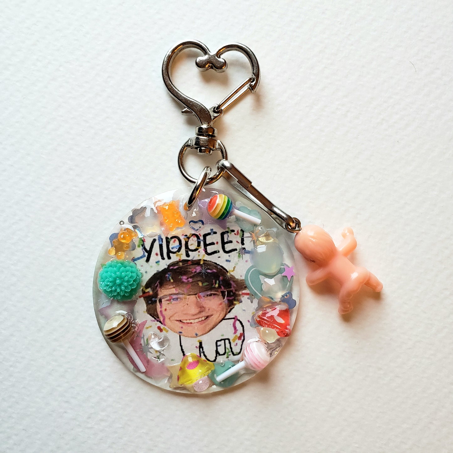 Slimecicle YIPPEE! Keychain