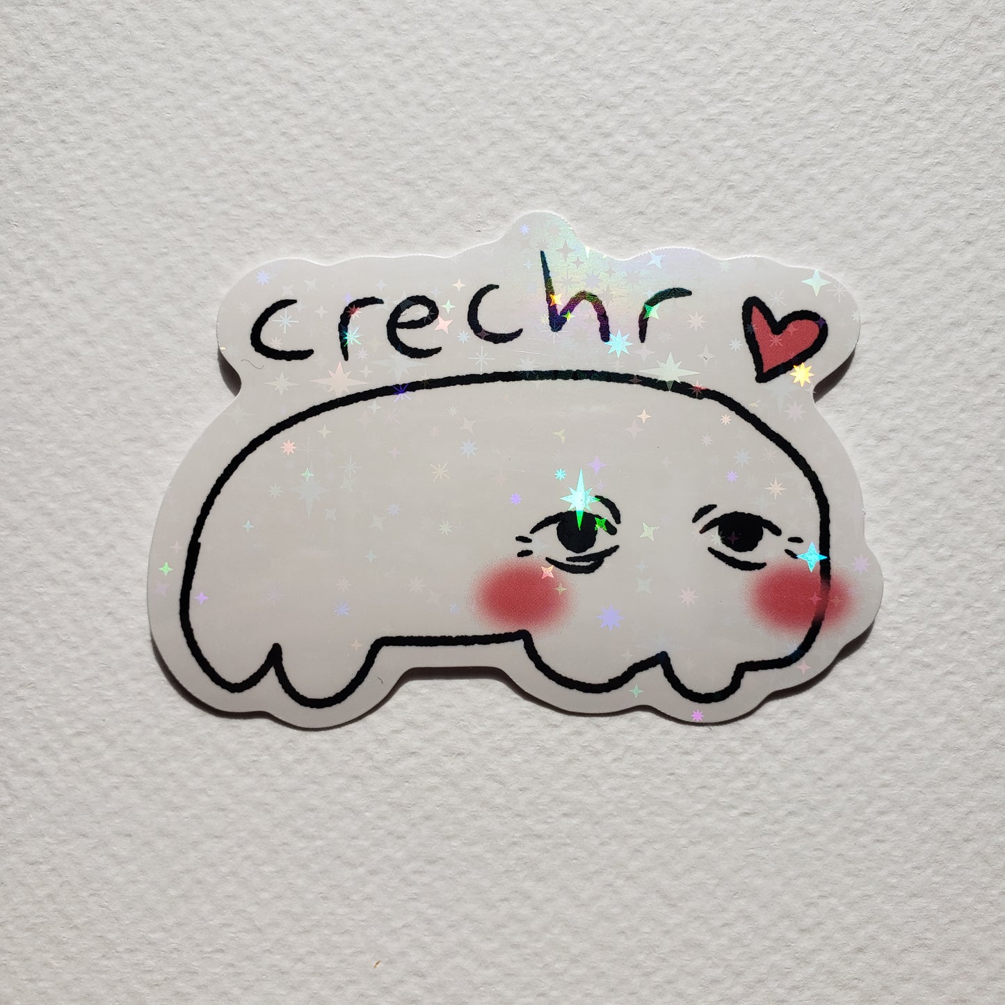 Crechr Sparkly Sticker