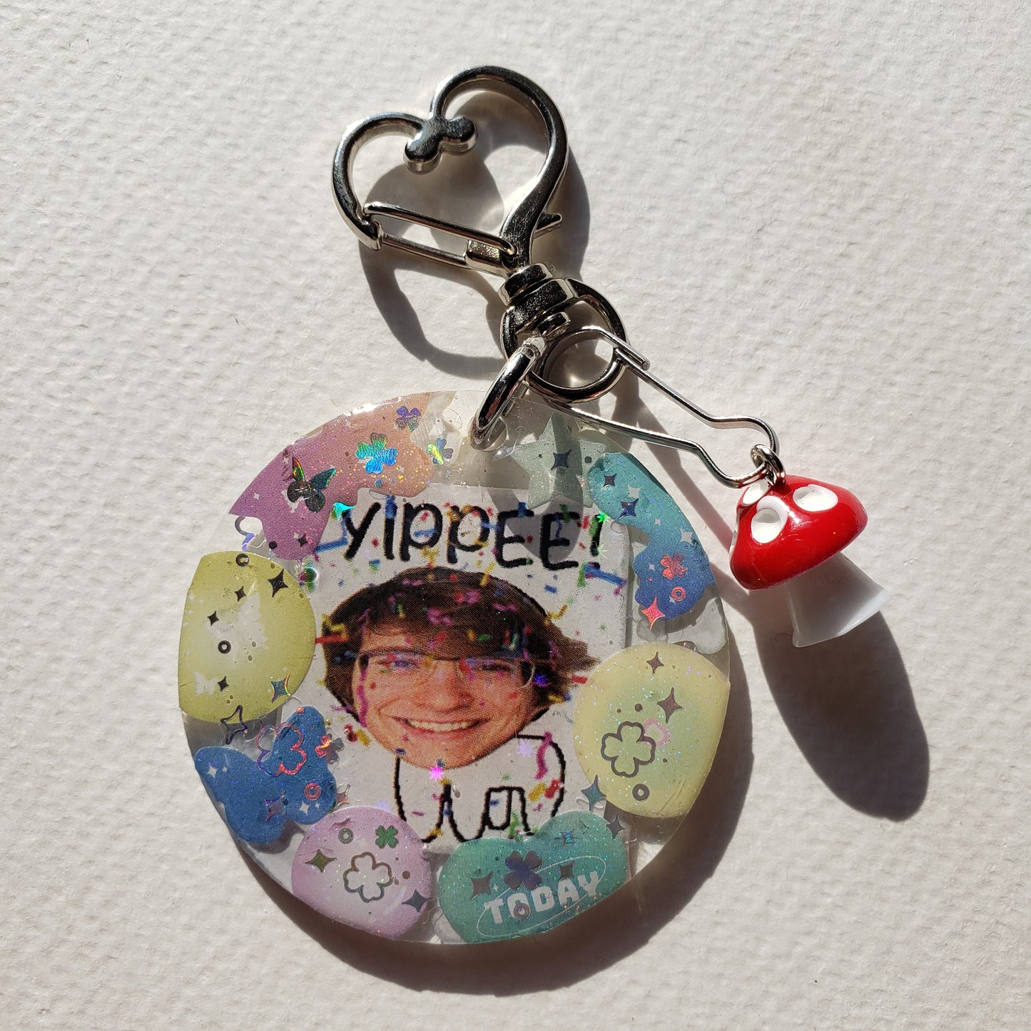 Slimecicle "Yippee!" Keychain