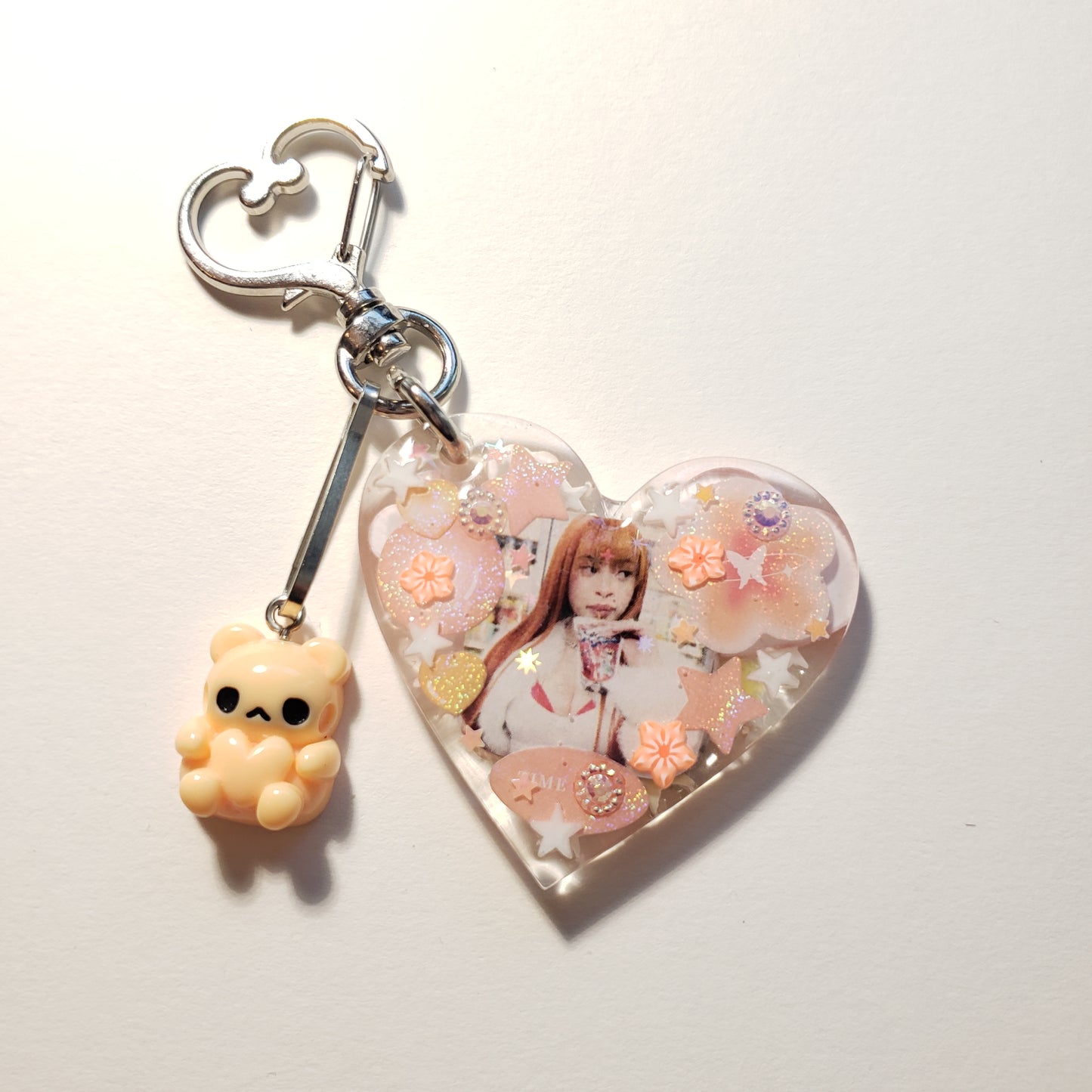 Ice Spice Heart Keychain