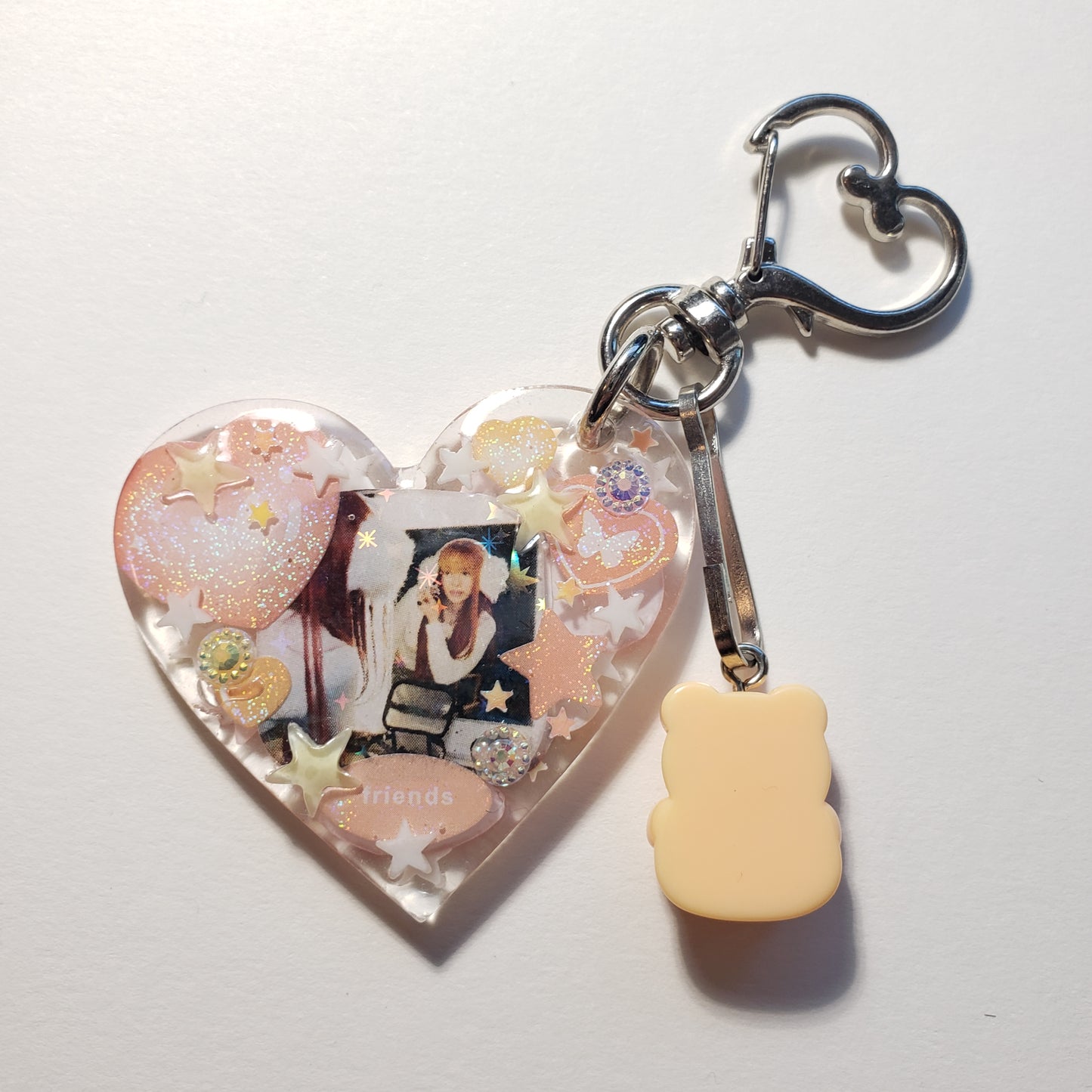 Ice Spice Heart Keychain