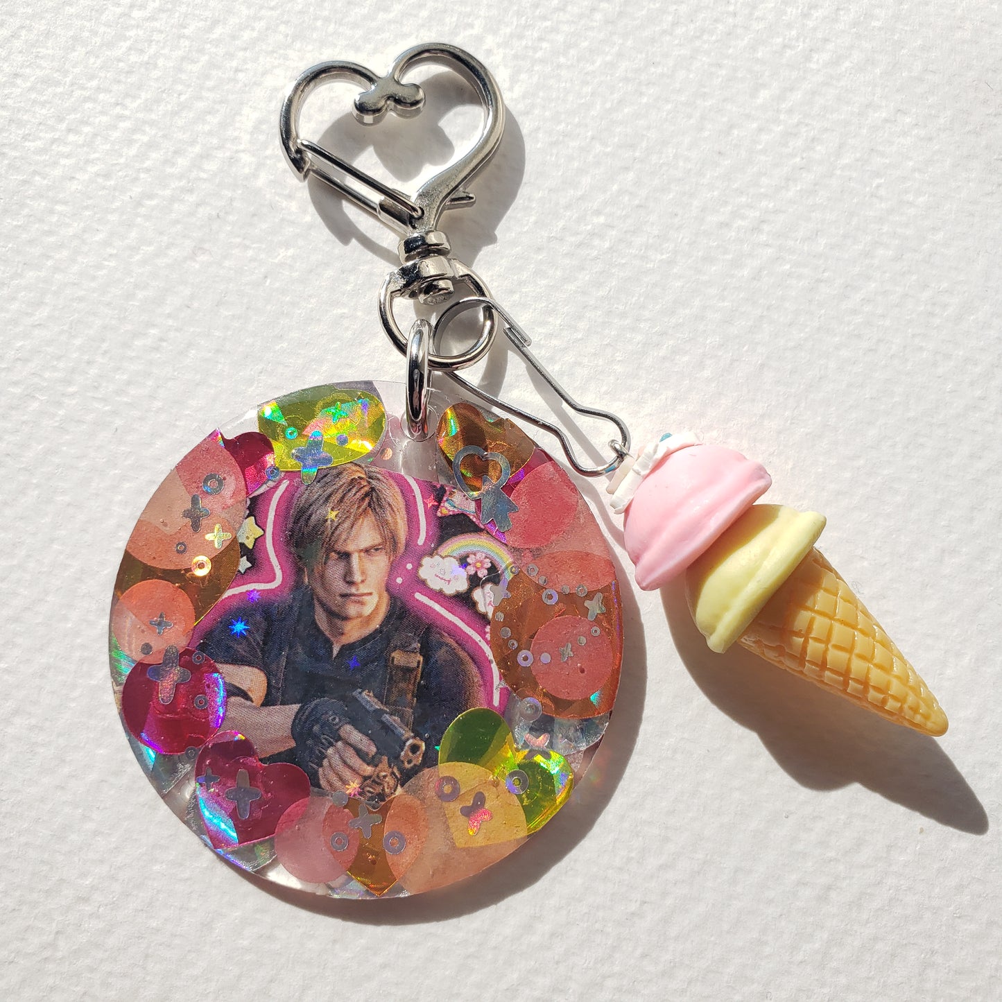 Leon Kennedy Keychain